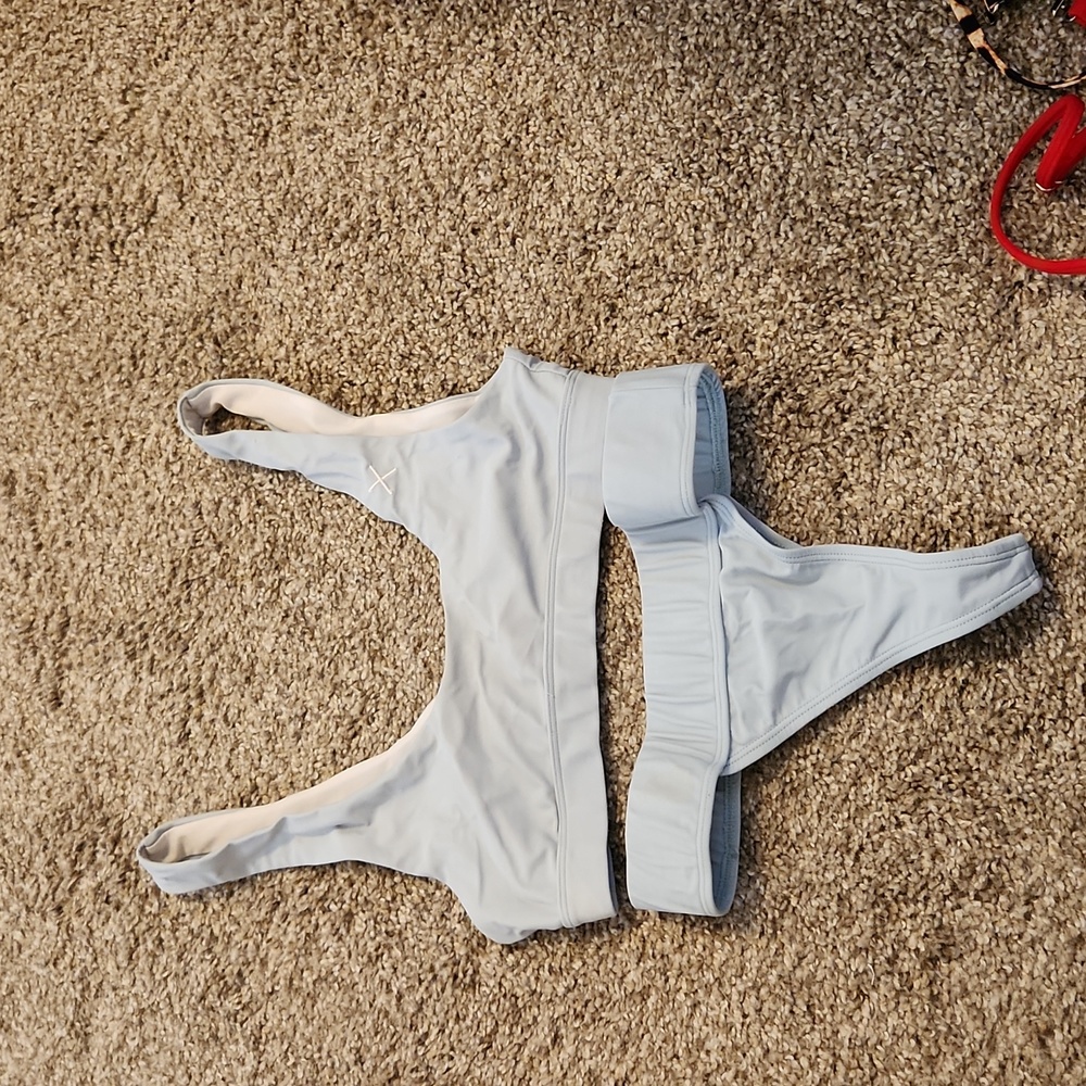 Boutine LA baby blue bikini